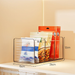 Kitchen Cling Film Organizer Cabinet Layered Fresh-Keeping Bag Set Storage Box Spice Drawer Divider Shelf_maomaolike.com