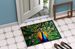 Peacock Doormat Front Door Mat Indoor Outdoor Rugs For Entryway, Non Slip Washable Low Pile, 24H X 36W_maomaolike.com
