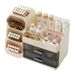 Cosmetic Desktop Storage Box Household Dressing Table Large Capacity Pen Holder Makeup Brush Lipstick Eyeshadow Powder Puff Storage Rack Home Decor_maomaolike.com