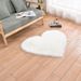 Heart Rug, Gift For Mother's Day, Heart Shaped Rug, Fluffy Rugs, Shag Mats For Bedroom Living Room, Love Coquette Room Decor_maomaolike.com