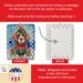 Cavalier Spaniel Christmas Porcelain Ornament Christmas Tree Hanging Decorations For Home Christmas Holiday, Rectangle, Gift, Multicolor_maomaolike.com