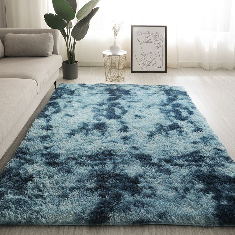 Bedroom Covered With Nordic Ins, Living Coffee Table, Bedside Girl Room, Under The Bed, Plush Mesh Red Carpet Floor Mat_maomaolike.com