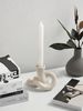 Simple And Elegant Ceramic Candlestick_maomaolike.com
