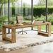 Two Person Desk, Long Computer Desk Conference Table_maomaolike.com
