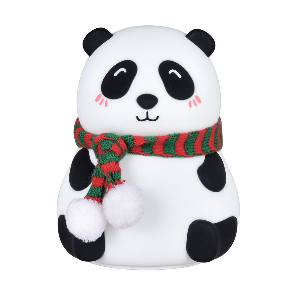 Panda Silicone Tap USB Rechargeable Eye Protection Night Creative Bedside Table Decoration Dormitory LED Light For_maomaolike.com