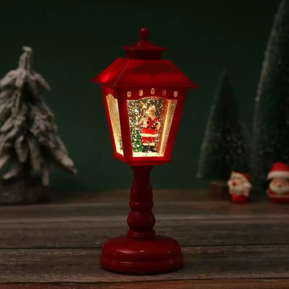 New Christmas Decorative Lantern, Luminous Musical Table Lamp, Night Light, Creative Ornament, Christmas Gift_maomaolike.com