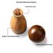 Mushroom Shaped Pepper Grinder Wooden Kitchen Grinding Tool_maomaolike.com