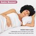 Wide-brimmed High-elasticity Headscarf, Beauty Cap, Shower Cap, Women's Nursing Satin Sleeping Cap_maomaolike.com