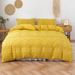 Home Textile Solid Color Cut Flower Series Diamond Stripe Lattice Three Piece Set Full Size_maomaolike.com