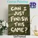 Gaming Quote Painting Poster, Vintage Cracked White Lettering On Dark Green Poster, Relatable Gaming-themed Slogan, Ideal For Game Room, Living Space_maomaolike.com