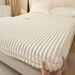 Compressed Cross-Border Winter Rabbit Fur Plush Sheet Single Piece Mattress Protector Thickened Milk Coral Fleece Bed Cover_maomaolike.com