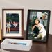 Solid Wood Display Stand High-End Feel 6inch 7inch 8inch A4 A3 Black Narrow Edge Simple Wall-Mounted Photo Empty Frame_maomaolike.com