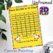 $5000 31-Day Savings Challenge Painting Poster, Colorful Cartoon Pony Themed Poster, Practical Tool To Track Daily Savings Progress, Ideal For Home_maomaolike.com