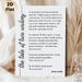 The Tale Of Two Wolves Painting Poster, Minimalist Handwritten Parable Text Poster, Inspirational Life Message Decor Idea For Home Office, Living Room_maomaolike.com