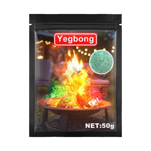 Yegbong Campfire Color Changing Powder, Patio Campfire Powder Party Beach Party Atmosphere Setting_maomaolike.com