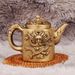 Brass Ornament Relief Model High Dragon And Phoenix Teapot Office Home Decoration Metal Craft Gift Manufacturer Wholesale_maomaolike.com