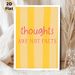 Inspirational Quote Painting Poster, Warm Yellow Striped With Pink Typography Poster, Uplifting Positive Reminder, Suitable For Home Office And Living_maomaolike.com