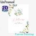 Bridal Shower Welcome Painting Poster, Soft Watercolor Floral & Teapot Poster, Elegant Welcome Decor Suitable For Bridal Shower Gatherings_maomaolike.com