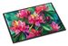 West Virginia Rhododendrons In Watercolor Doormat Front Door Mat Indoor Outdoor Rugs For Entryway, Non Slip Washable Low Pile, 24H X 36W_maomaolike.com