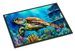 Loggerhead Sea Turtle Doormat Front Door Mat Indoor Outdoor Rugs For Entryway, Non Slip Washable Low Pile, 24H X 36W_maomaolike.com