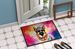 German Shepherd Hippie Dawg Doormat Front Door Mat Indoor Outdoor Rugs For Entryway, Non Slip Washable Low Pile, 24H X 36W_maomaolike.com