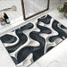 Bathroom Mat Toilet Mat Shower Mat Entrance Rug Absorbent Non-Slip Mat Soft Quick-Dry Machine Washable_maomaolike.com