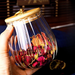 【 1423 People's Collection 】 Tea Glass Sealed High-value Flower Tea Creative Moisture-proof Sugar Jar, Household_maomaolike.com