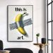 Realistic Style, Banana, Tape, Decorative Art Prints, Home Décor Art,living Room Sofa Backdrop Art, Art Exhibition Pieces_maomaolike.com