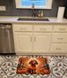 Dachshund Fall Memory Foam Kitchen Mat Machine Washable Anti-Fatigue Mat Cushion Comfort Bath Mat Or Kitchen Rug_maomaolike.com
