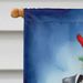 Schnauzer Christmas Reindeer House Flag Large Porch Sleeve Pole Decorative Outside Yard Banner Artwork Wall Hanging, Polyester, House Size, Multicolor_maomaolike.com