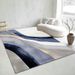Living Room Rug Large Size Gorgeous Gold Frame Design Bedroom Rug Plush Thickened Machine Washable Thickened Underlay Interior Decorative Rug_maomaolike.com