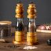 Transparent Wooden Pepper Spice Salt Mill Grinder Muller For Kitchen_maomaolike.com