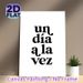 Spanish Inspirational Quote Painting Poster, Minimalist Bold Black Typography Poster, Uplifting Daily Reminder, Ideal For Home, Office Or Bedroom_maomaolike.com