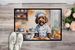 Labradoodle The Chef Doormat Front Door Mat Indoor Outdoor Rugs For Entryway, Non Slip Washable Low Pile, 24H X 36W_maomaolike.com