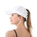 Hot Sale Women Quick drying breathable female Baseball cap Messy Bun Snapback Hat Ponycap Trucker Hats Adjustable Outdoor Sports_maomaolike.com