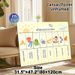 Afternoon Routine Painting Poster, Bright Cartoon-style Daily Schedule Poster, Helps Plan And Track Afternoon Daily Activities, Ideal For Home Spaces_maomaolike.com