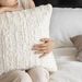 Household Accessories Nordic Light Luxury Embroidered Sofa Pillow Cover Ins Style Model Room Decorative Pillow Bedside Cushion Bed Back Pillow_maomaolike.com