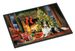 Sheltie Cozy Christmas Doormat Front Door Mat Indoor Outdoor Rugs For Entryway, Non Slip Washable Low Pile, 24H X 36W_maomaolike.com