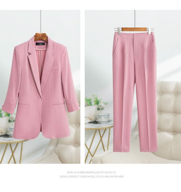 Women's Clothing small professional suit temperament suit summer_maomaolike.com