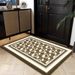 Living Room Rug,Large Rug,Oversized, Gold Leaves Design,Bedroom Rug,Soft And Thick, Machine Washable, Thickened Rug, Bedside Rug,Decorative Indoor Rug_maomaolike.com