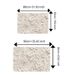 Bathroom Mat Toilet Mat Shower Mat Entrance Rug Absorbent Non-Slip Mat Soft Quick-Dry Machine Washable_maomaolike.com