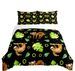 High Quality Home Textile Cartoon Sloth Three With Double-sided Printing, Customized Four Piece Set Of Bed Sheets_maomaolike.com
