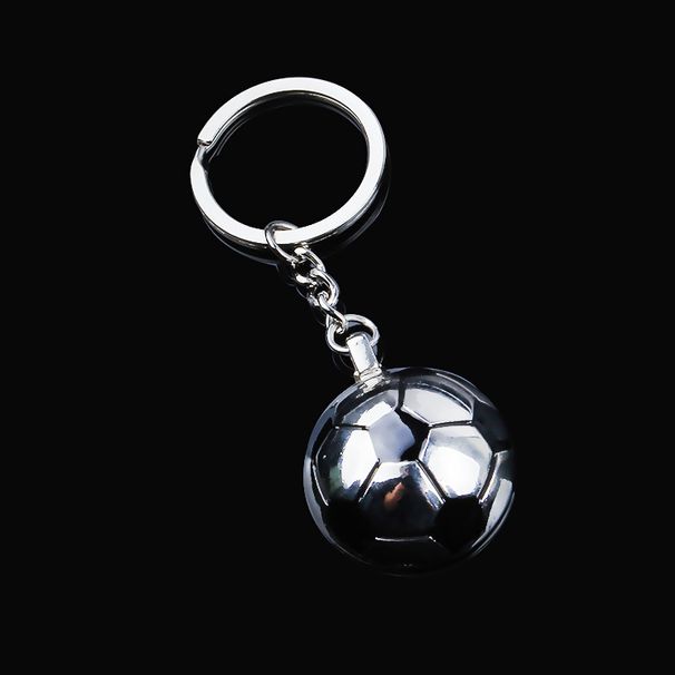 Unisex Football Basketball Zinc Alloy Key Chain Personality Creative Metal Key Chain Car Key Link Pendant_maomaolike.com