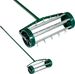 Heavy Duty Rolling Lawn Aerator,Rolling Lawn Aerator, Rotary Push Tine Spike Soil Lawn Aerator Gardening Tool With 3-Piece Long Steel Handle For Garden Yard Grass Maintenance,Garden Yard Rotary Push_maomaolike.com