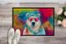Hippie Animal Polar Bear Doormat Front Door Mat Indoor Outdoor Rugs For Entryway, Non Slip Washable Low Pile, 24H X 36W_maomaolike.com