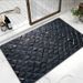 Bathroom Mat Toilet Mat Shower Mat Entrance Rug Absorbent Non-Slip Mat Soft Quick-Dry Machine Washable_maomaolike.com