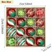 16 PCS Christmas Tree Balls Ornaments Shatterproof Hanging Ornaments Glittering Plastic Xmas Tree Pendants For Christmas Holiday Party Wedding Decoration_maomaolike.com