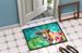 Hippie Animal Cow Doormat Front Door Mat Indoor Outdoor Rugs For Entryway, Non Slip Washable Low Pile, 24H X 36W_maomaolike.com