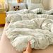 Pure Cotton Layer Bedding Set Baby Grade Duvet Cover Sheet Cloth Single Double Bed Three-Piece Quilted Bedspread_maomaolike.com