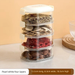 Spice Household High-End Sichuan Pepper Aniseed Seed Seasoning Storage Box Sealed Jar Kitchen Food Grade_maomaolike.com